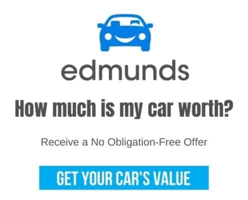 The Edmunds free appraisal tool will tell you the value of your trade-in.